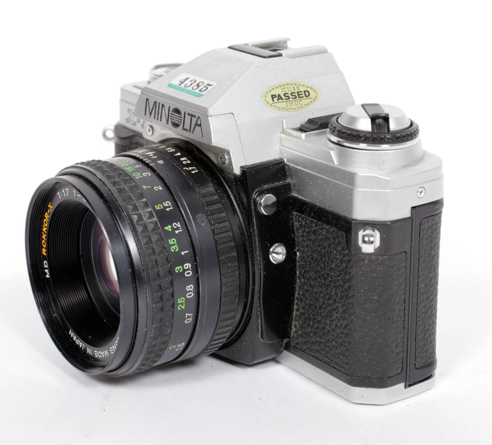 フィルムカメラ MINOLTA XG-E + MD ROKKOR 50mm 2 ジャンク品 minolta XG-E MD ROKKOR 1:1.4 f=50mm フィルム